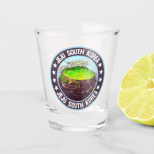 Jeju                                               shot glass (Front)