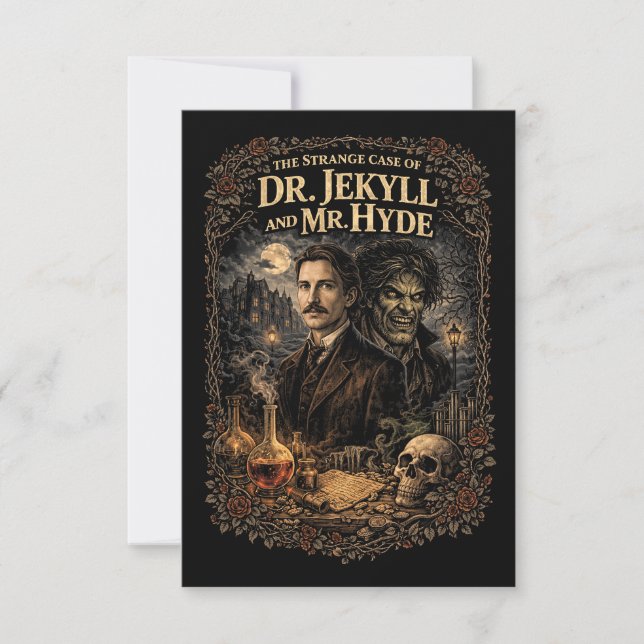 Jekyll and Hyde Thank You Card (Front)