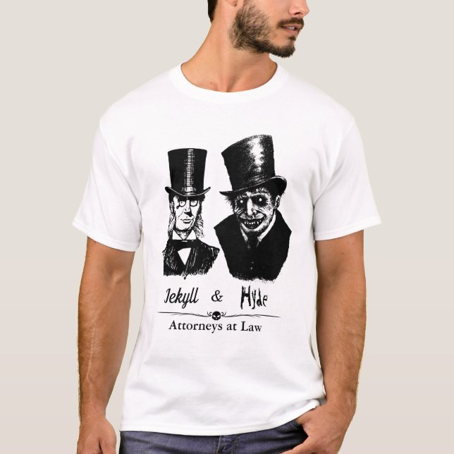 Jekyll & Hyde Attorneys at Law T-Shirt (Front)