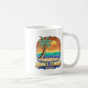 Jekyll Island Georgia Vintage Distressed Souvenir  Coffee Mug
