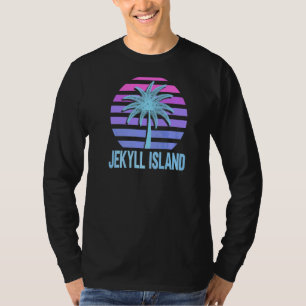 Jekyll Island Vacation Vaporwave Aesthetic 1 T-Shirt