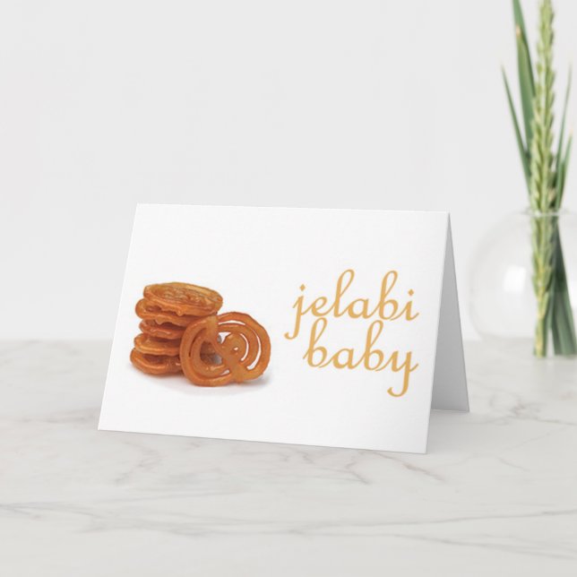 Jelabi Baby Card (Front)