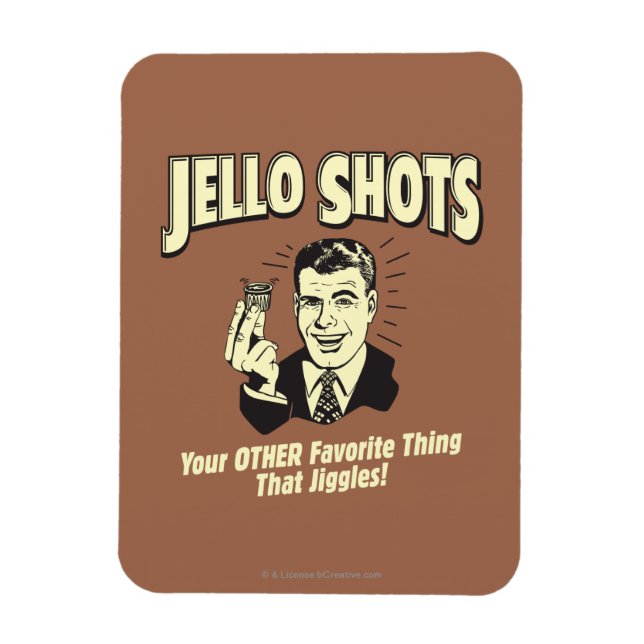 Jello Shots: Other Favourite Thing Magnet (Vertical)