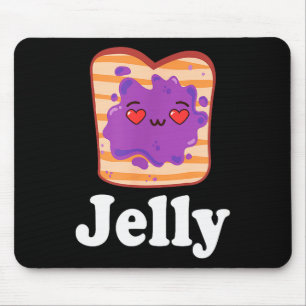Jelly & Peanut Butter Valentine Him & Her Mouse Pad