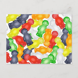 Jelly Babies Postcard