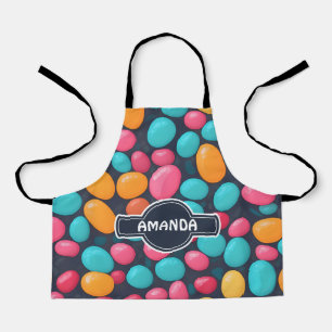 Jelly balls Mosaic Colourful Personalised Pattern Apron