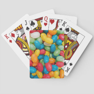 Jelly Bean Candies Colourful Playing Cards