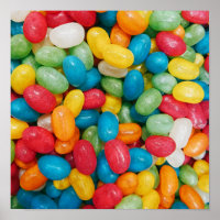 Jelly Bean Candies Colourful