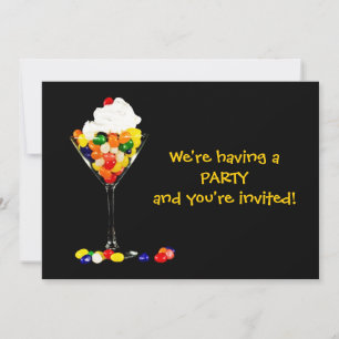 Jelly Bean Cocktail Invitation - Multi Use Party