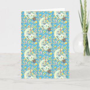 JELLY BEAN DREAMS EASTER BUNNY GREETING CARD Verse