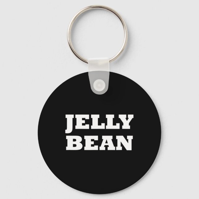 Jelly Bean Halloween Easy Costume Cute Fun Party  Key Ring (Front)