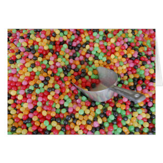 'Jelly Bean Heaven' Blank Card
