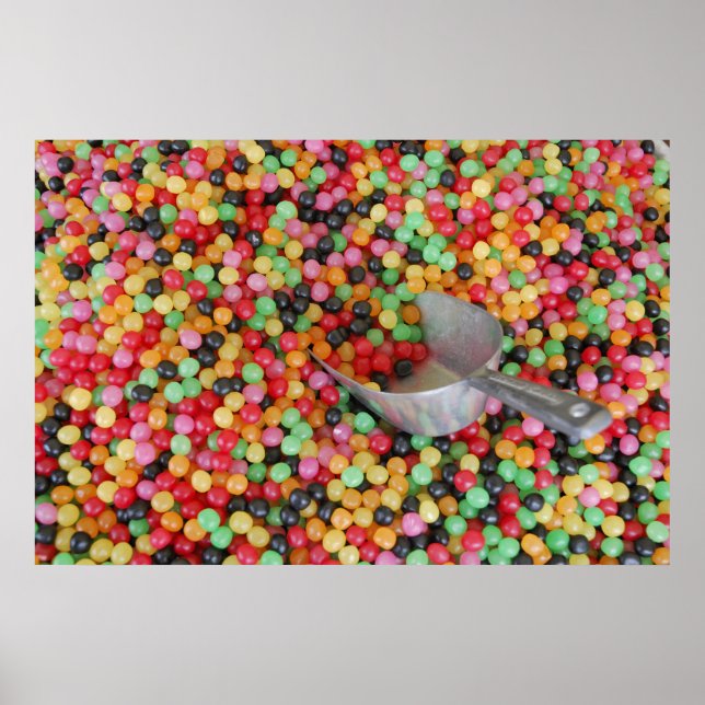 Jelly Bean Heaven Canvas Print (Front)