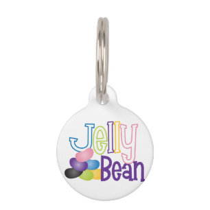 Jelly Bean Pet Tag