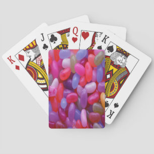 Jelly Bean pink Playing Cards