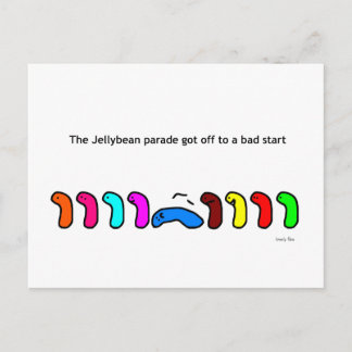 Jelly bean Postcard