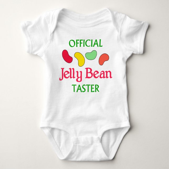 Jelly Bean Taster Baby Bodysuit (Front)