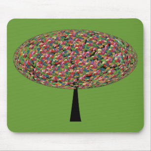 Jelly Bean Tree Mouse Pad