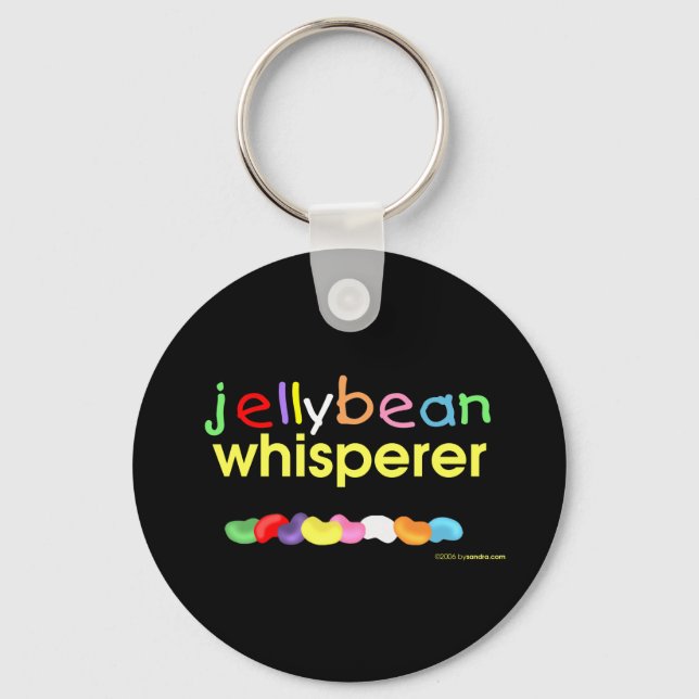 Jelly Bean Whisperer Key Ring (Front)