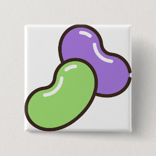 jelly-beans 15 cm square badge