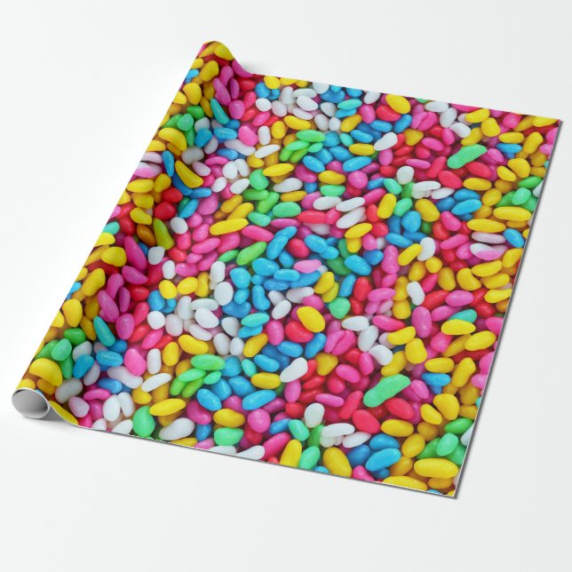 Jelly Beans 1 Wrapping Paper (Unrolled)