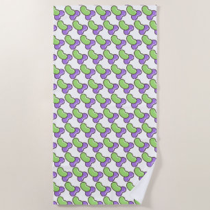 jelly-beans beach towel