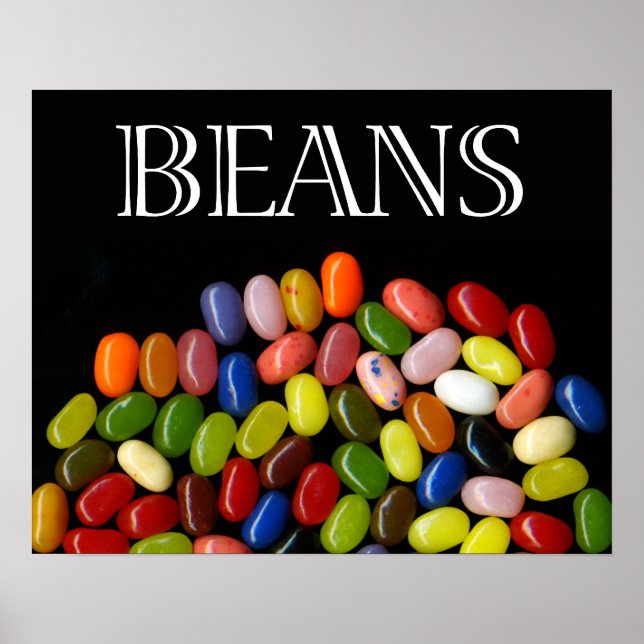 Jelly Beans Fine Art Print/Poster Poster (Front)