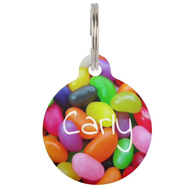 jelly beans pet tag (Front)