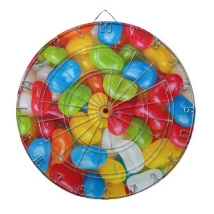 Jelly Beans, Rainbow Coloured & Sweet Candy Dartboard