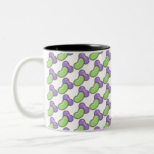 jelly-beans Two-Tone coffee mug