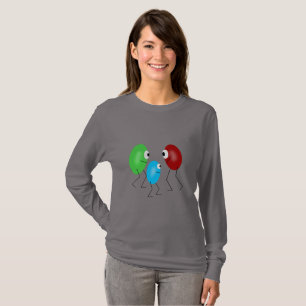 Jelly Beans Women's Long Sleeve Tshirt