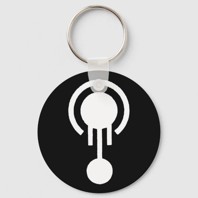 Jelly Crop Circle Keychain (Front)