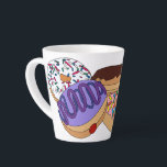 Jelly Doughnut Latte Mug<br><div class="desc">Jelly Doughnut Latte Mug</div>