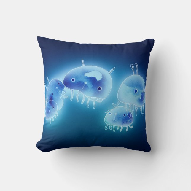 Jelly fish 2013 cushion (Front)