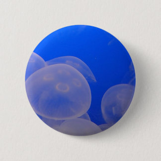Jelly Fish 6 Cm Round Badge