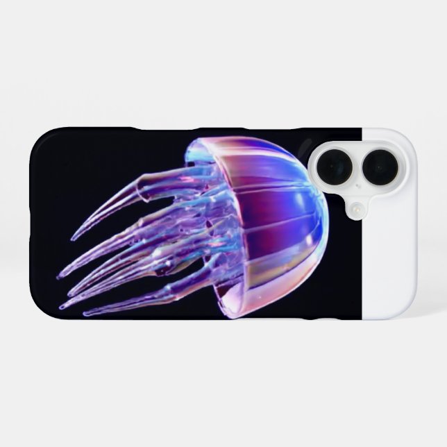Jelly Fish Phone Case (Back Horizontal)