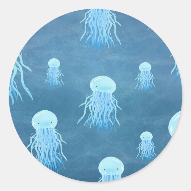 Jelly fish - stickers (Front)
