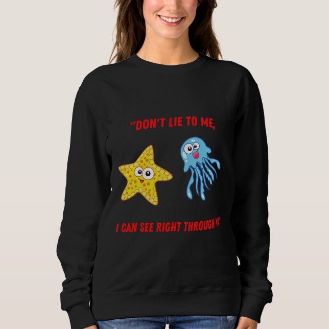 Jelly Fishstar Fish Sweatshirt (Front)