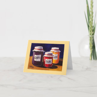 Jelly Jars Notecard