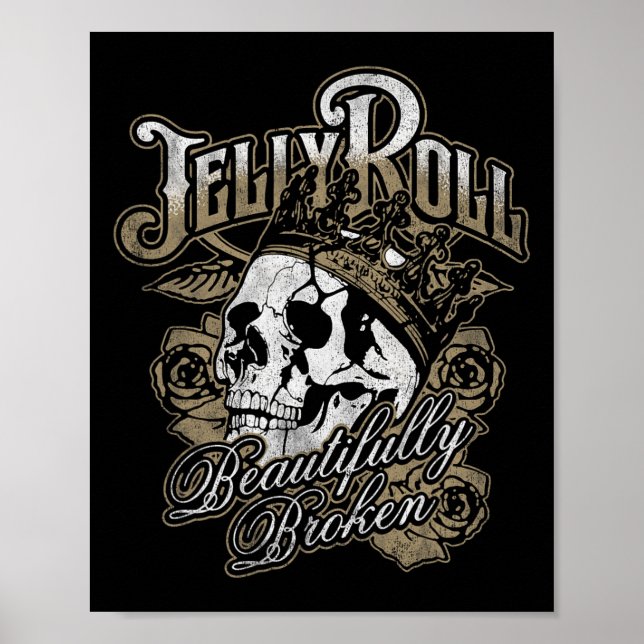 Jelly Roll - Beautifully Broken  Poster (Front)