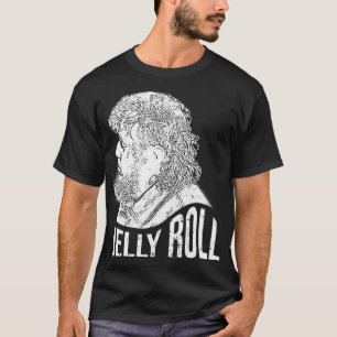 Jelly Roll White retro T-Shirt
