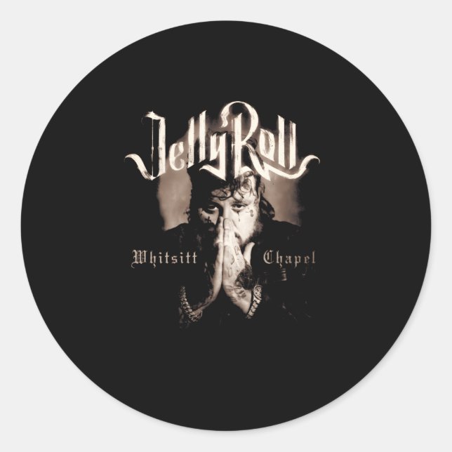 Jelly Roll Whitsitt Chapel Classic Round Sticker (Front)