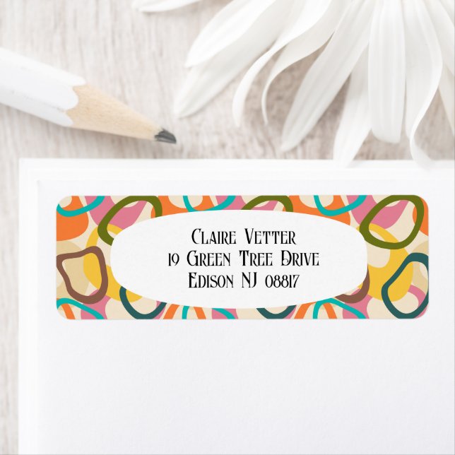 Jelly Squares  Return Address Label (Insitu)