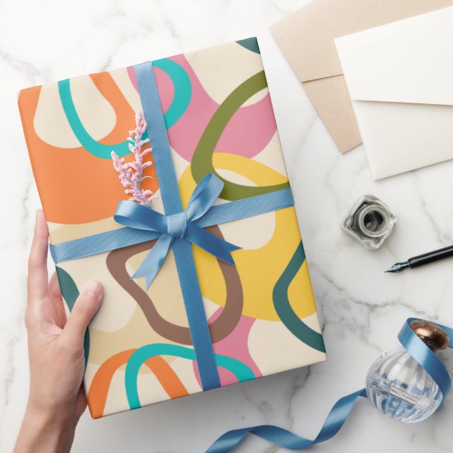 Jelly Squares  Wrapping Paper (Gifting)