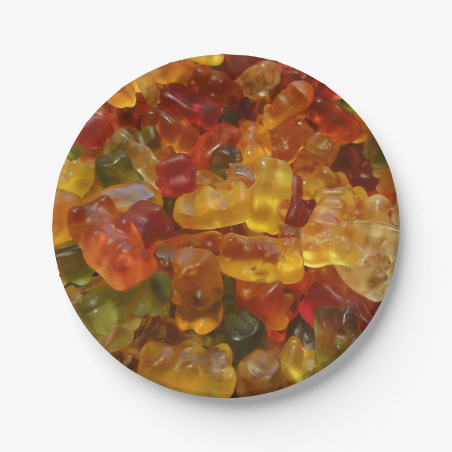 Jelly Sweets Paper Plate (Front)