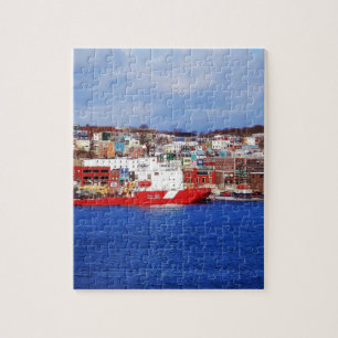 Jellybean Houses In St. John's Jigsaw Puzzle