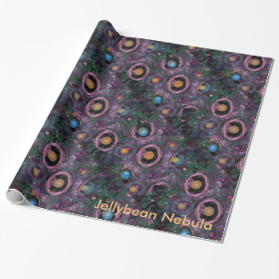 Jellybean Nebula, where jellybeans are created! Wrapping Paper