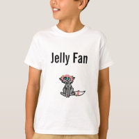 JellyBird Kids T-Shirt White Jelly Fan