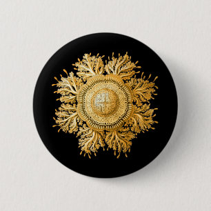 Jellyfish 6 Cm Round Badge