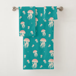 Jellyfish - Bathroom Towel Set
